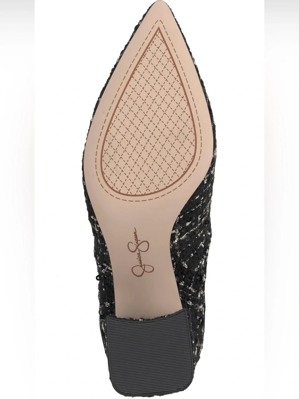 Jessica Simpson Black Tweed Over-the-Knee Boot